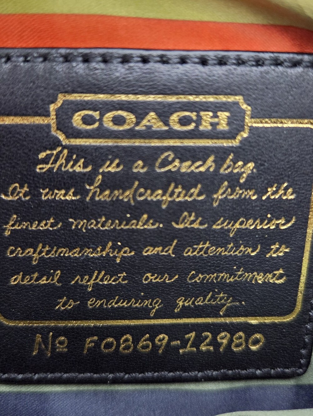 *Rare* Coach Hampton Legacy Briefcase - Picture 6 of 7